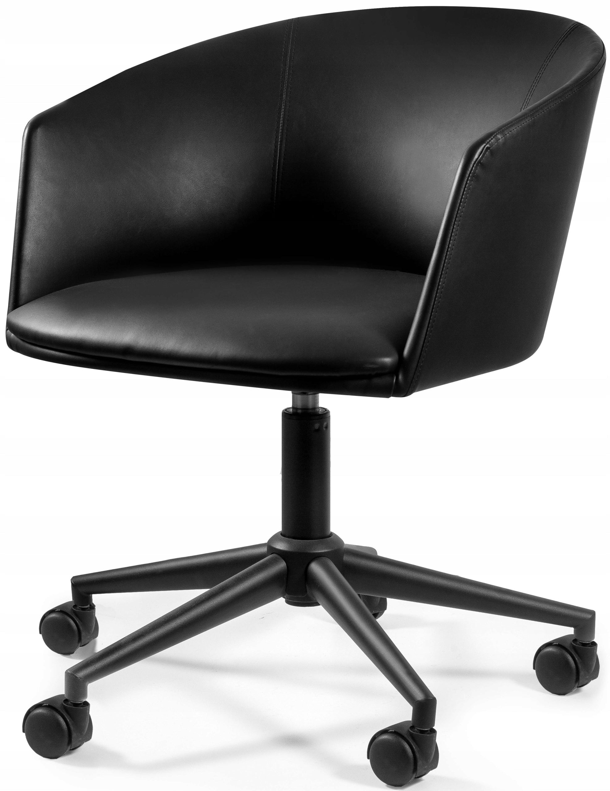 BARNET Conference Chair Black Swivel Office PU