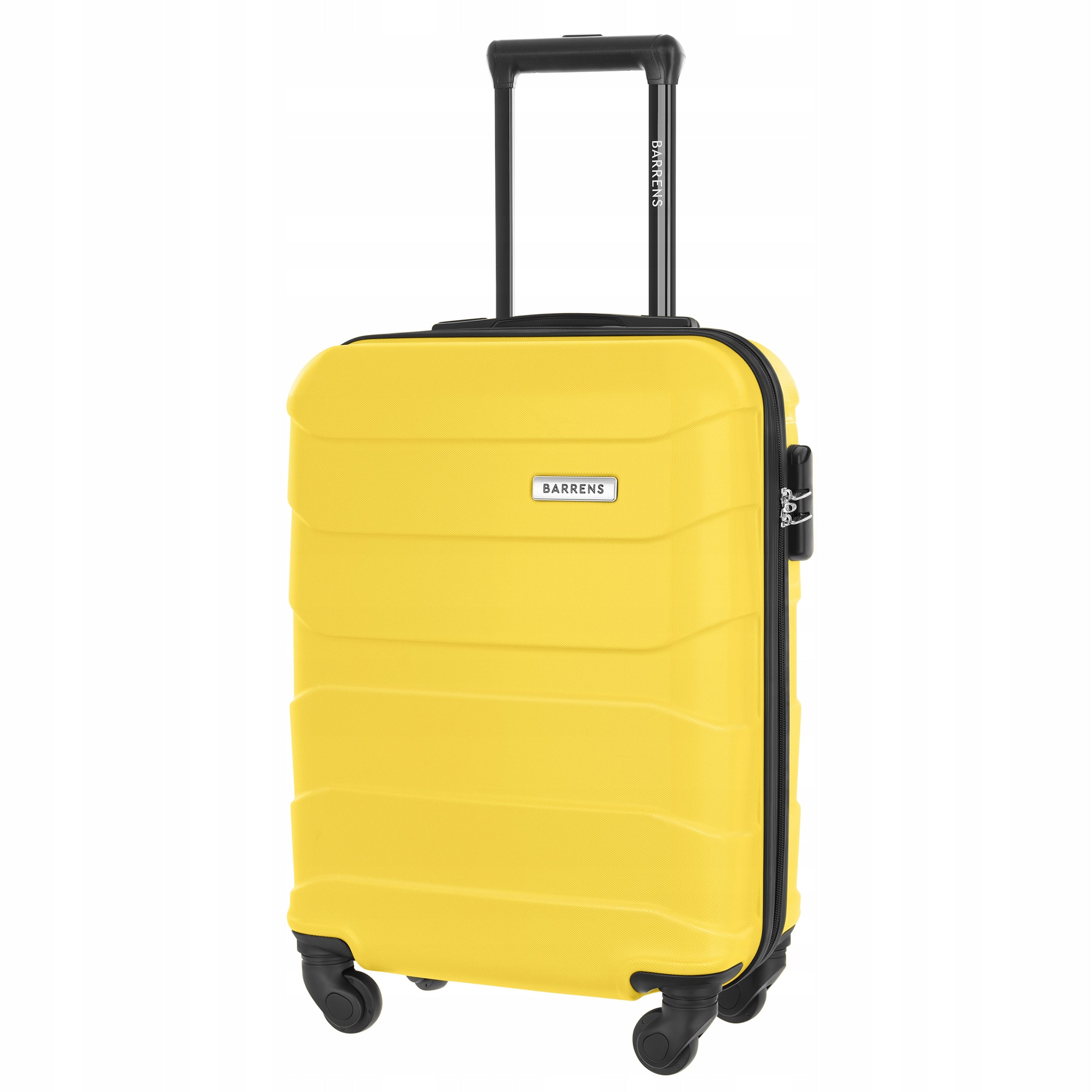 BARRENS Cabin SUITCASE CARRY-ON BAG suitcase 55x40x20 Ryanair WizzAir Model D001.60 - YEL