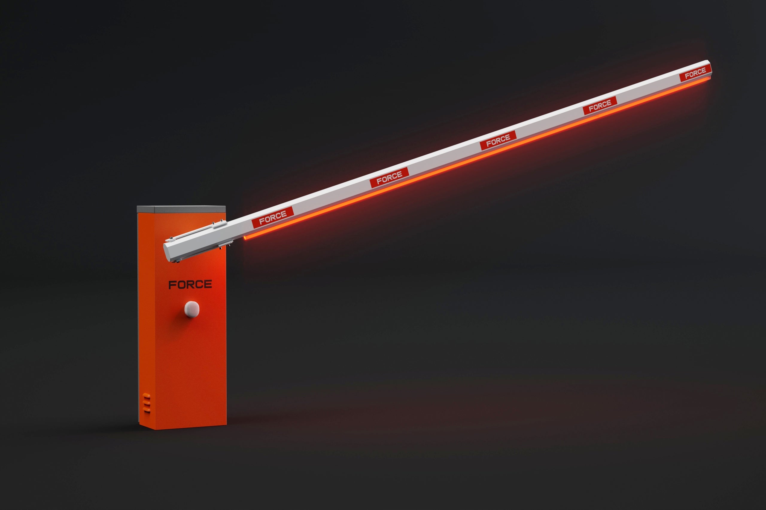BARRIER FORCE GR5000 with arm 6m built-in Parking Semaphore Brand Force