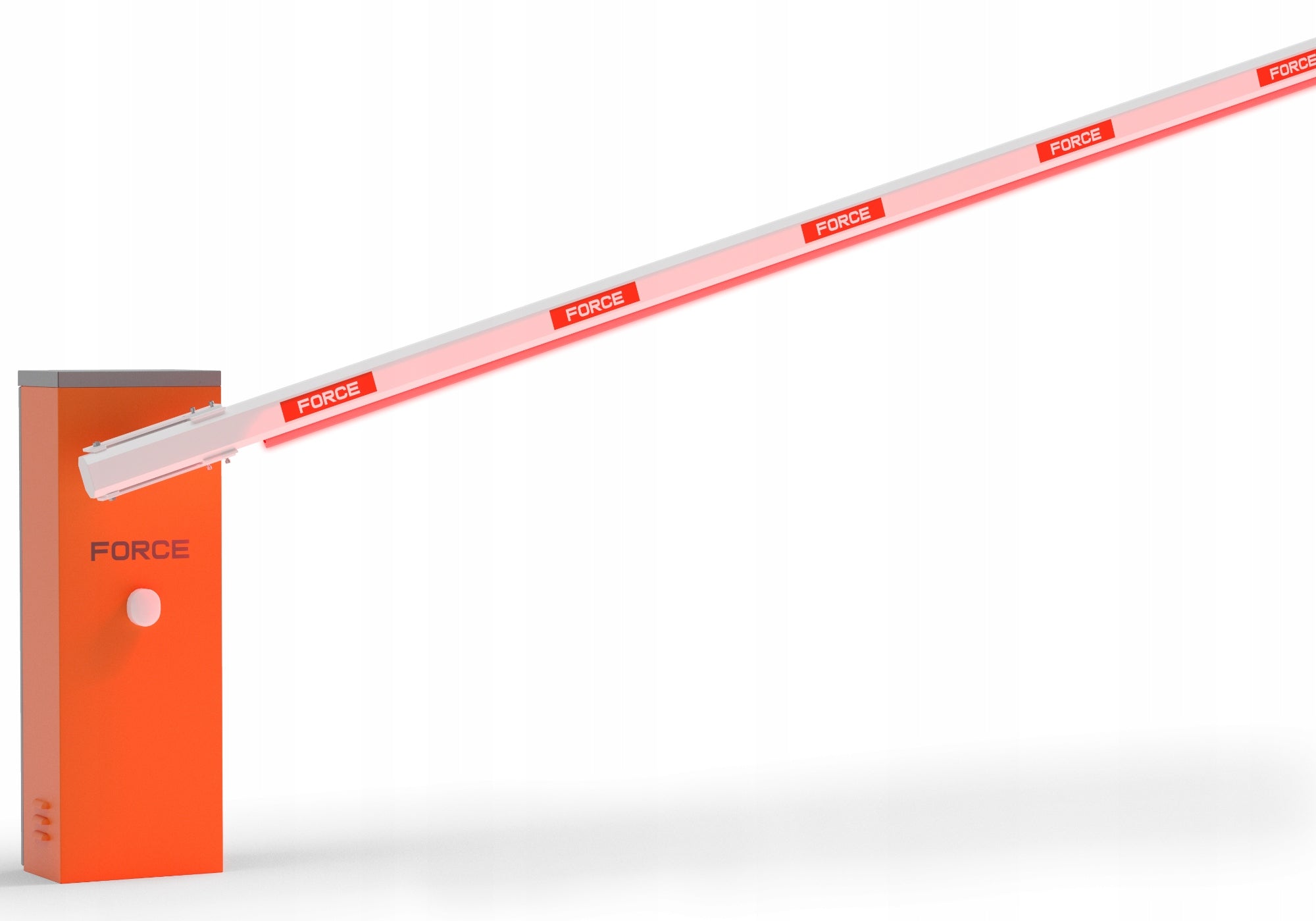 BARRIER FORCE GR5000 with arm 6m built-in Parking Semaphore Maximum wing length 6 m