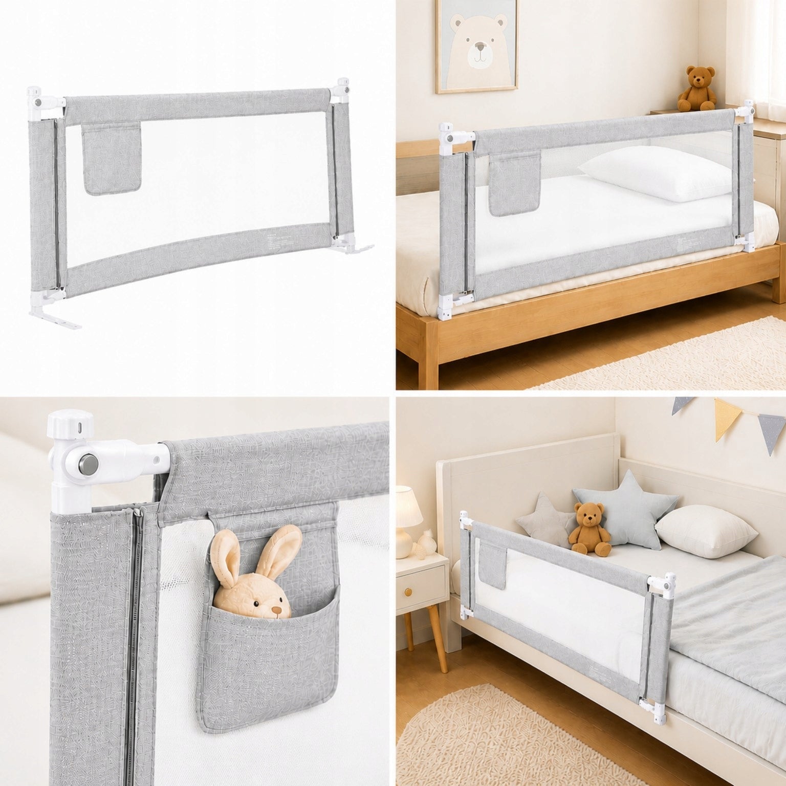 BARRIER TO THE BED PROTECTIVE GATE LOCK SECURITY SYNTAX 160 CM Manufacturer code KX2821_1