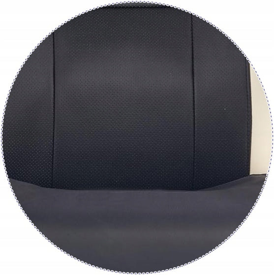 BARTON swivel office chair black white faux leather adjustable max Medical device no