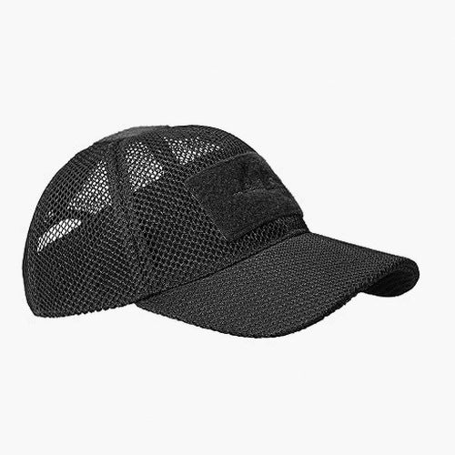BASEBALL CAP BBC MESH SPORTS BREATHABLE FOR MAN BLACK