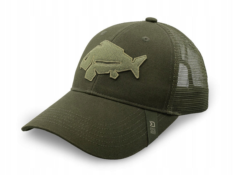 BASEBALL CAP DELPHIN OUTLINE CARPER TRUCKER +10 FOR STYLE!