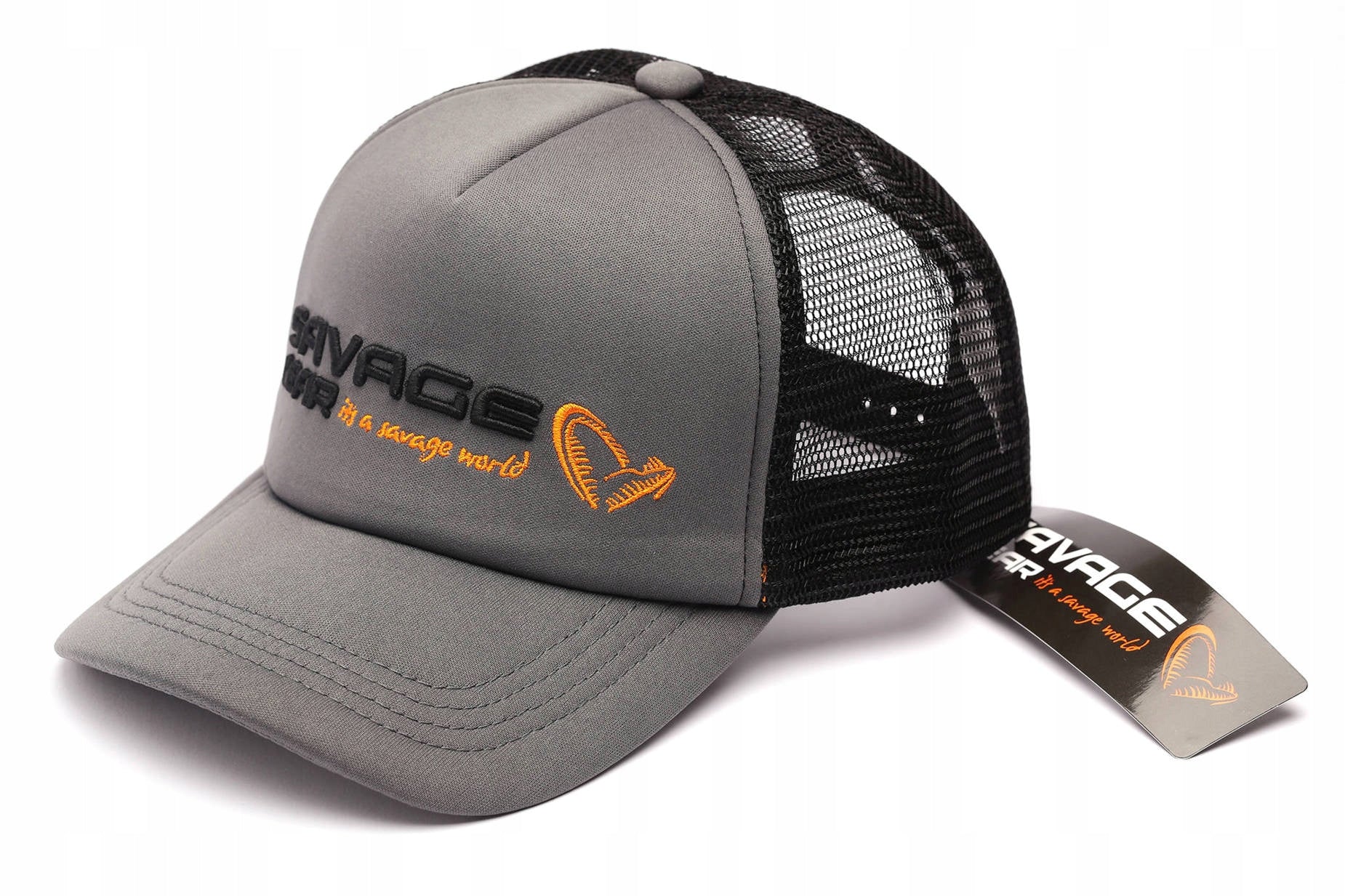 BASEBALL CAP SAVAGE GEAR - CLASSIC TRUCKER Color gray
