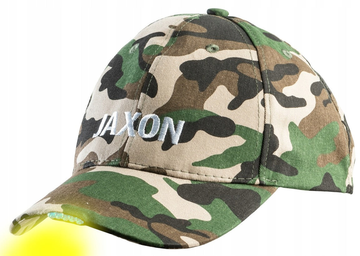 BASEBALL CAP WITH LED FLASHLIGHT WITH LEDS JAXON