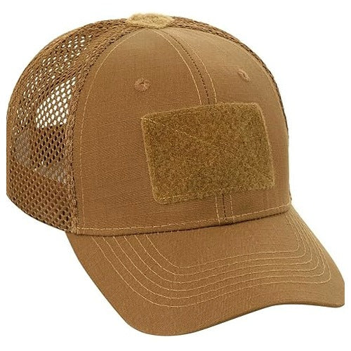 BASEBALL CAP WITH TACTICAL COYOTE BROWN UNISEX FOR HOME