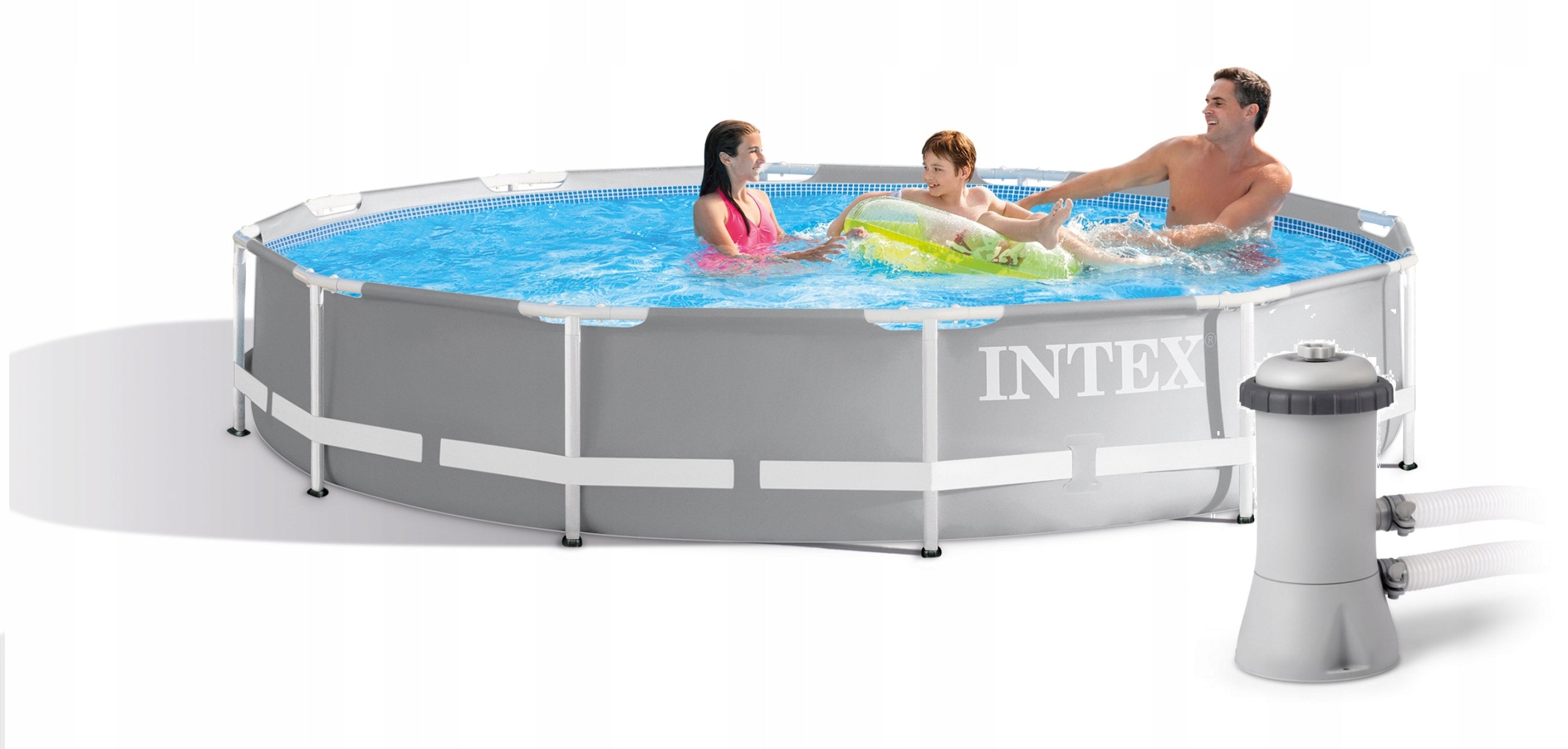 Rahmenpool Intex Prism Frame 366x76 cm, mit 12V-Filter 