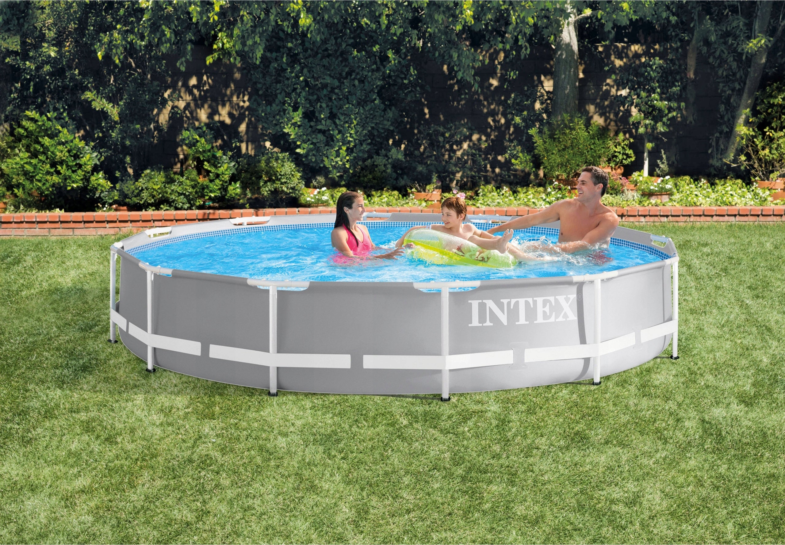 Rahmenpool Intex Prism Frame 366x76 cm, mit 12V-Filter 