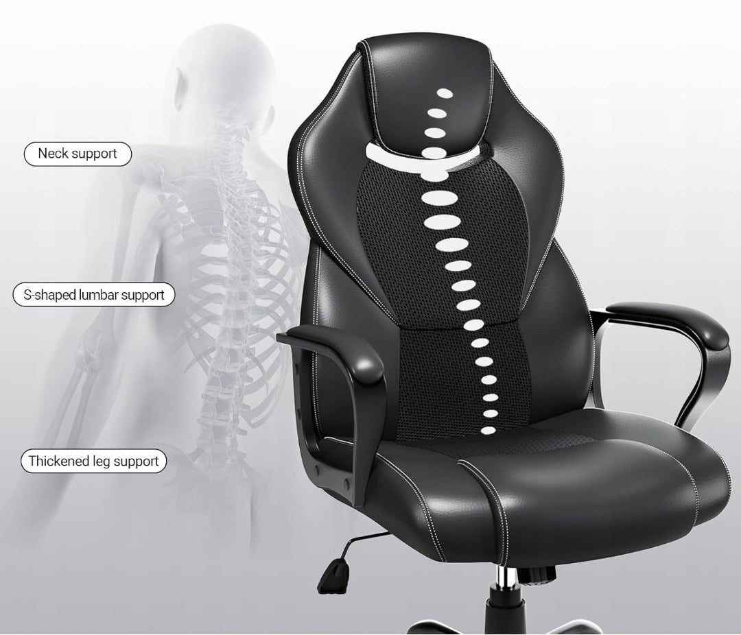 BASETBL office chair, ergonomic, PU leather, Brand no brand
