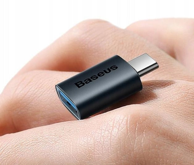 BASEUS Adapter USB 3.1 to USB-C Plug Transition Coupler Packaging status original