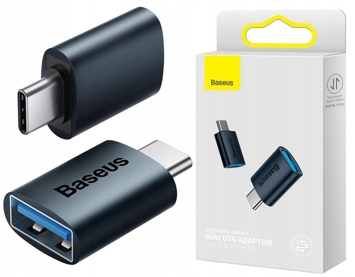 BASEUS Adapter USB 3.1 to USB-C Plug Transition Coupler