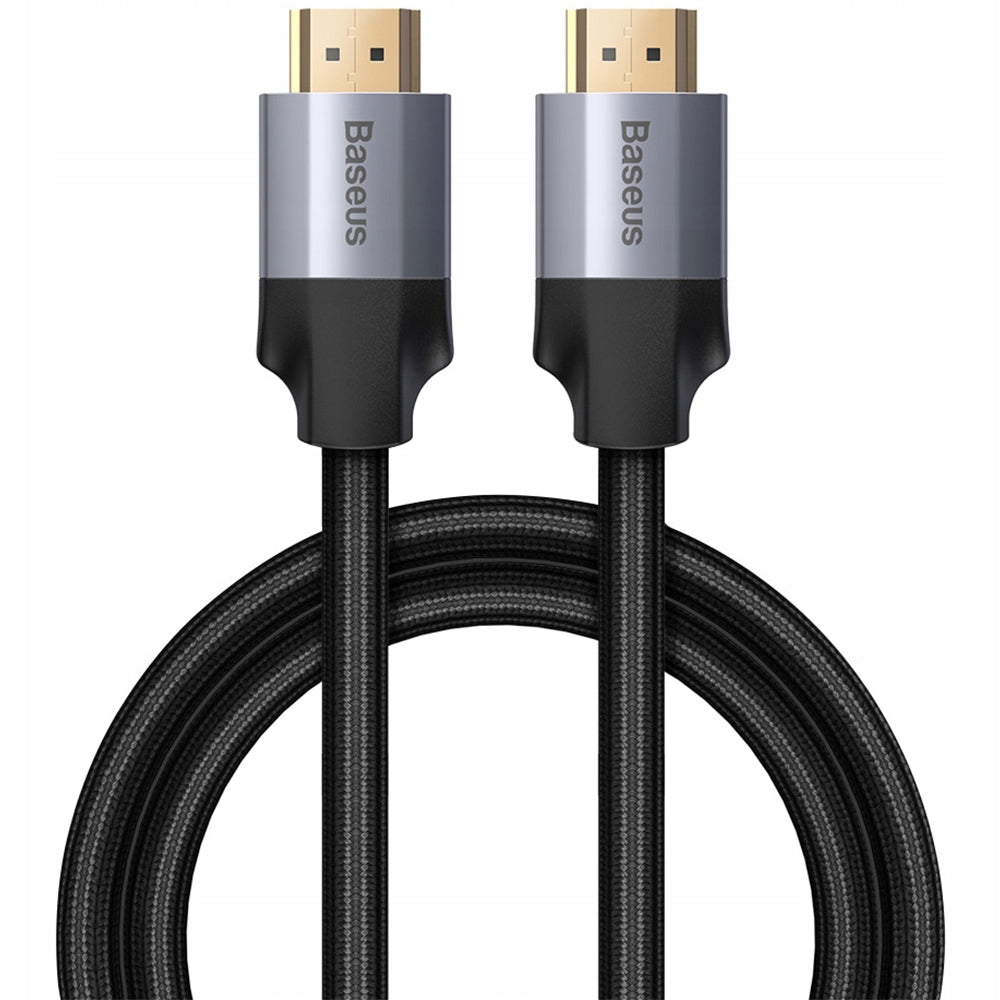 Kabelis Baseus Enjoyment 4K Hdmi - Hdmi 3m, pilkas (Caksx-D0G)