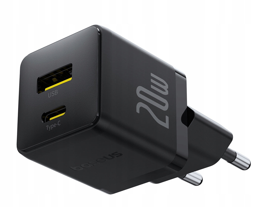 BASEUS FAST CHARGER USB-C 20W POWER SUPPLY FOR PHONE For universal