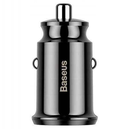 BASEUS UNIVERSAL FAST CAR CHARGER 2X USB 5V 3.1A ILLUMINATED Packaging status original