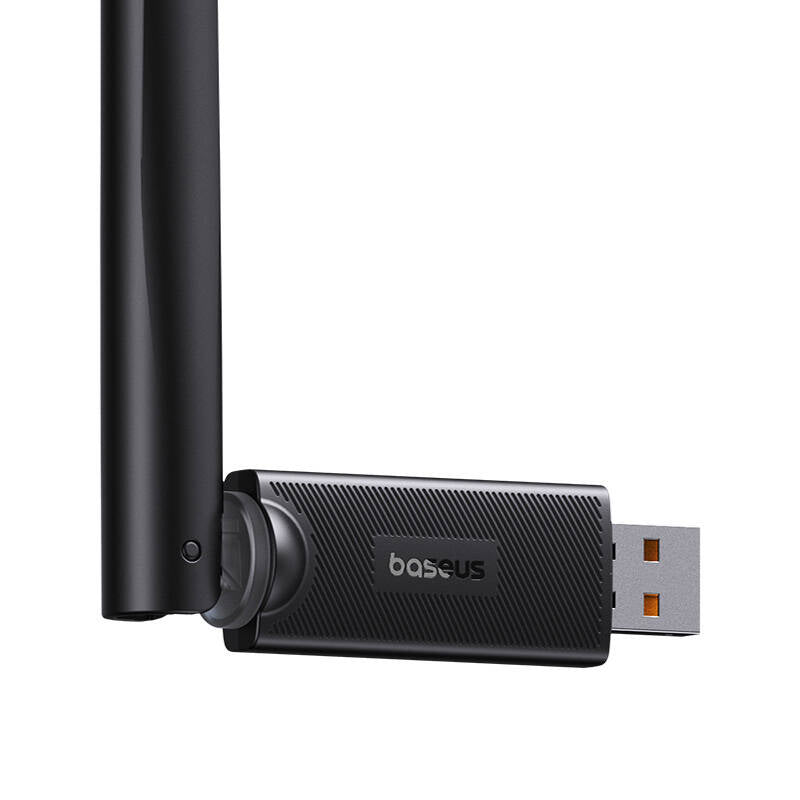 BASEUS USB NETWORK CARD EXTERNAL WIFI 300Mbps 2,4GHz WITH HOTSPOT ANTENNA Packaging status original
