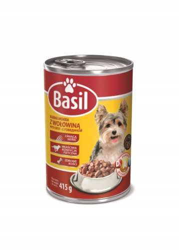 BASIL DOG FOOD 415G WITH BEEF