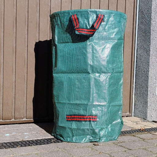BASKET BAG LEAF BAG GRASS WASTE FOR LEAVES GARDEN CONTAINER 120L Type bag for leaves