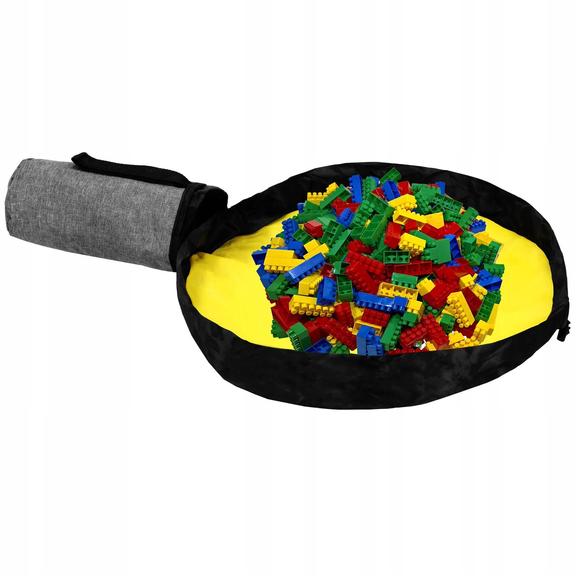 BASKET CONTAINER TOYS FOR CHILDREN ROOMY BAG WITH MAT BARREL ORGANIZER Packaging status original