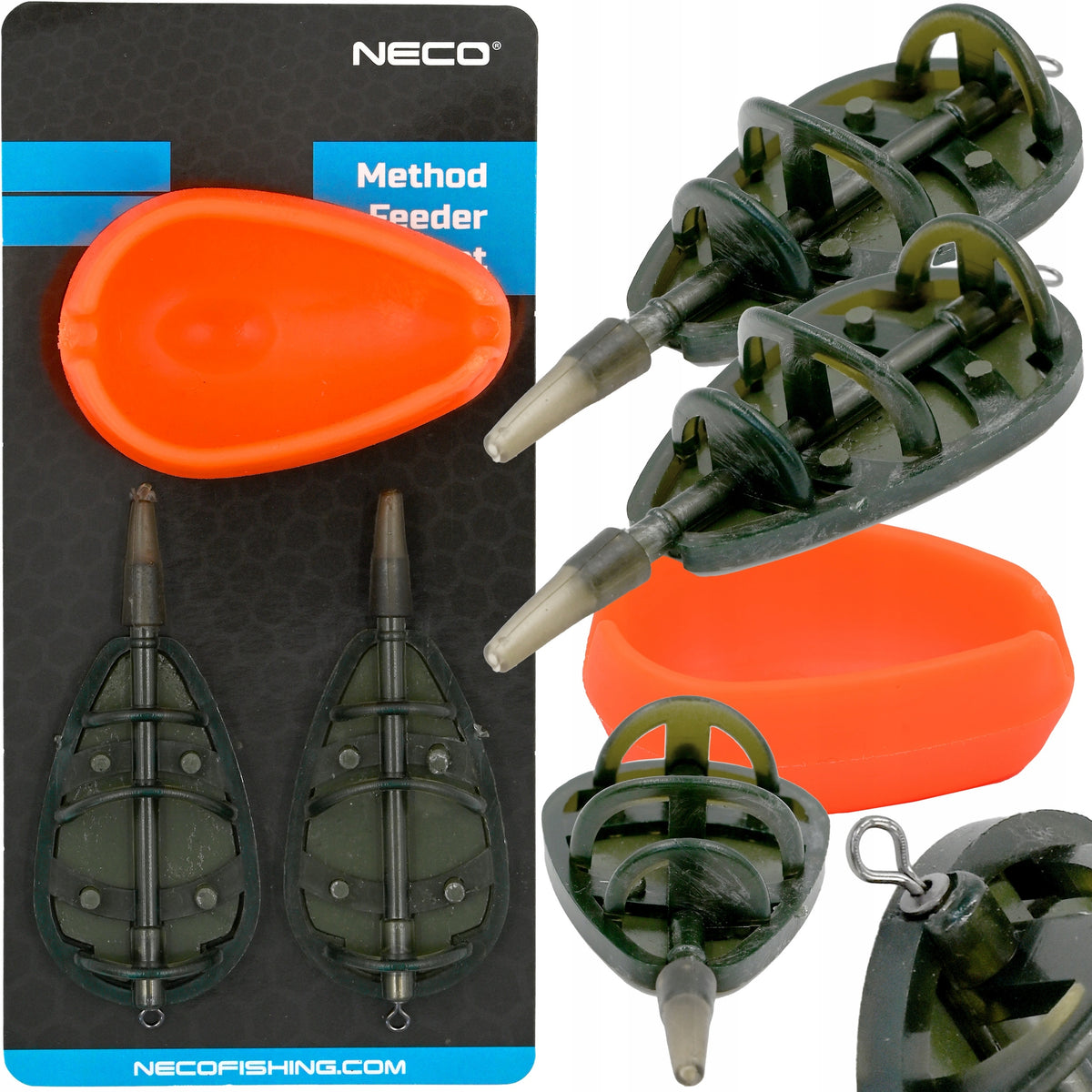 BASKET METHOD FEEDER 30G 40G + MOLD SILICONE FEEDER SET