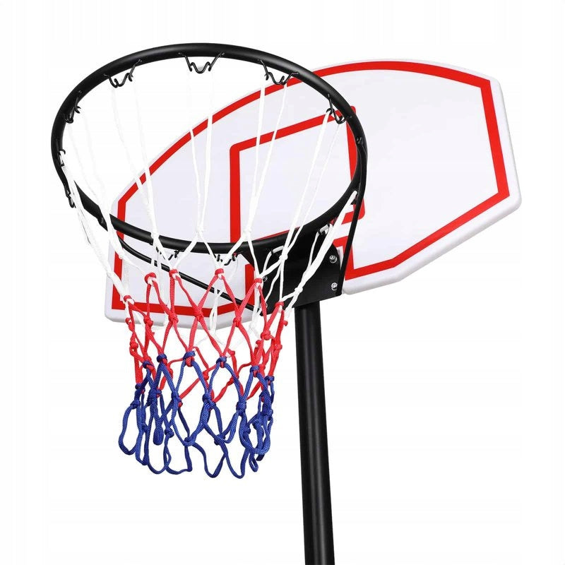 BASKETBALL BASKET ADJUSTABLE FREESTANDING MOBILE STAND 179-209 cm Kid's age 3＋ years