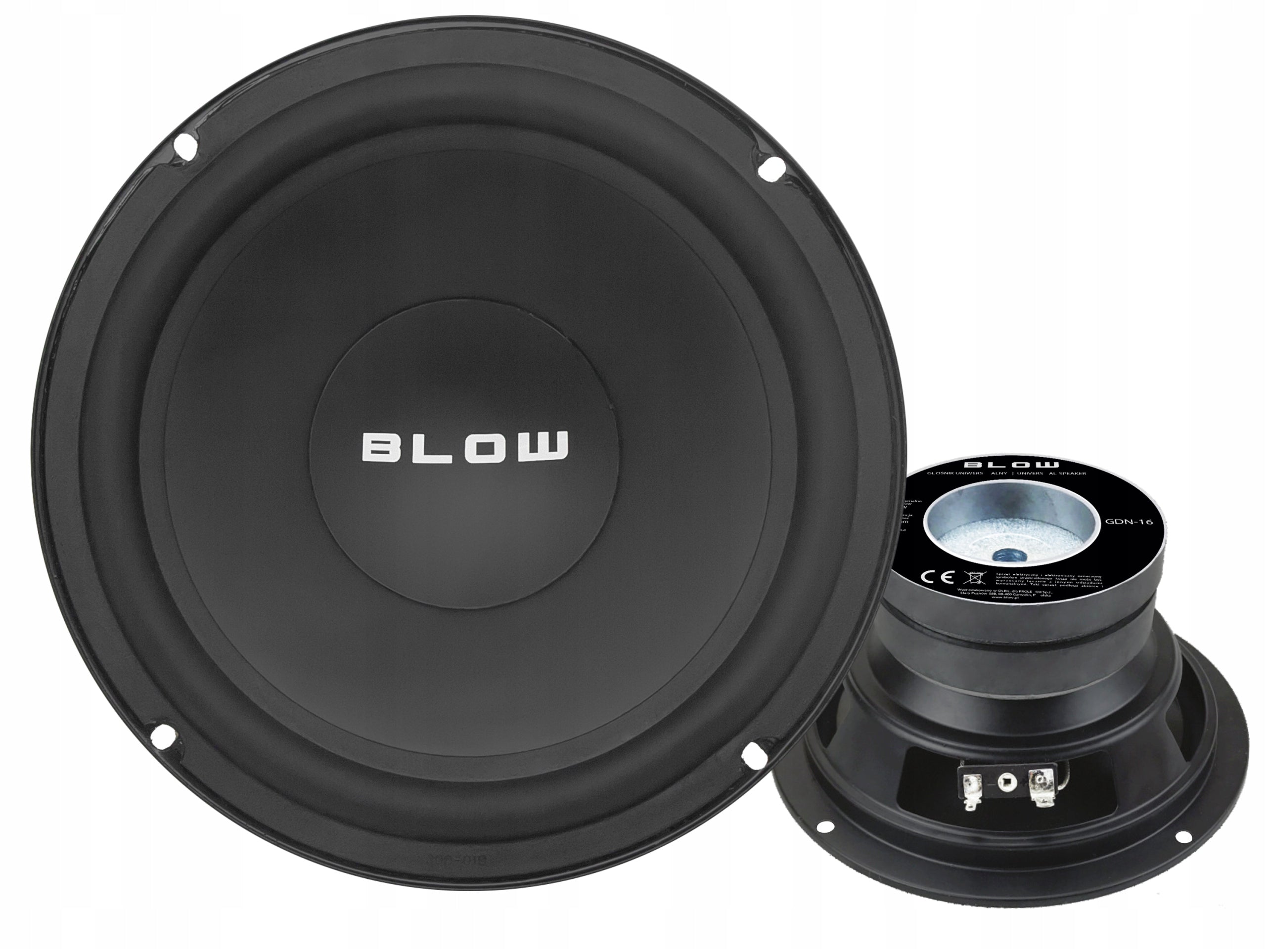 BASS SPEAKER WOOFER GDN 200W 165mm WOOFER SINGLE WAY GDN16 EAN (GTIN) 0784583867389