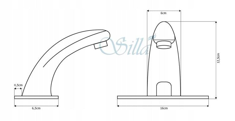 Spültischmischer Silla S-1018 
