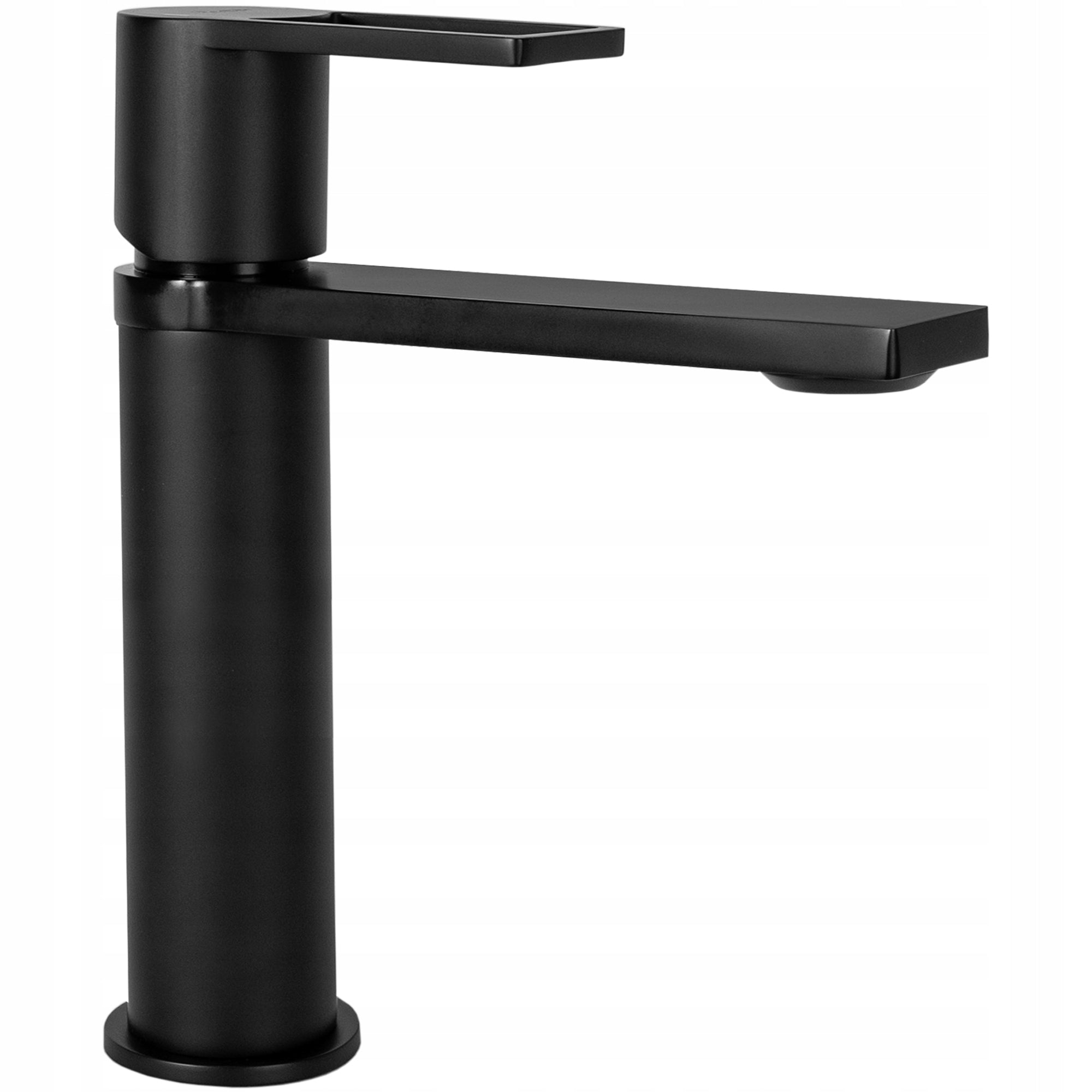 Waschbeckenarmatur Rea Flip Black niedrig 
