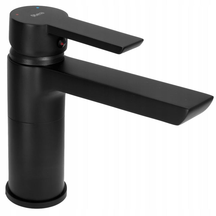 Waschbeckenarmatur Rea Argus Black Low 
