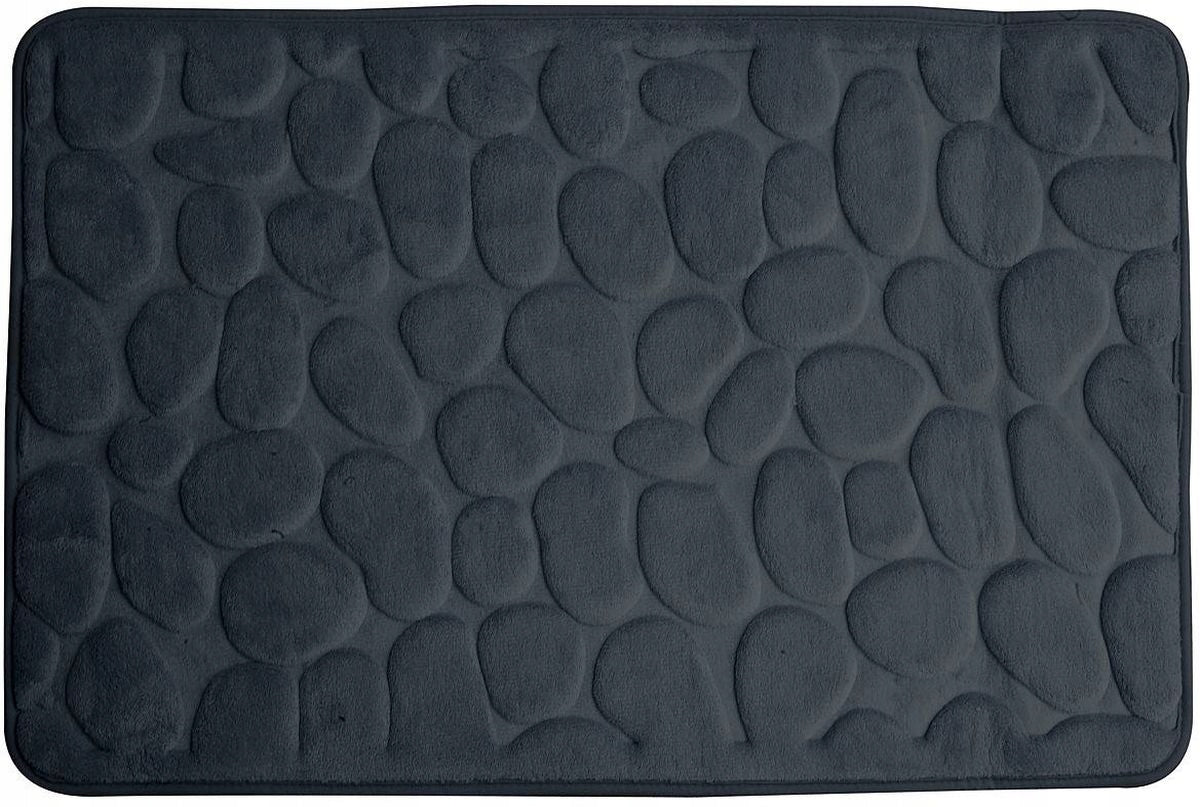 BATHROOM CARPET 95X60 RECTANGLE GRAY DUSCHY