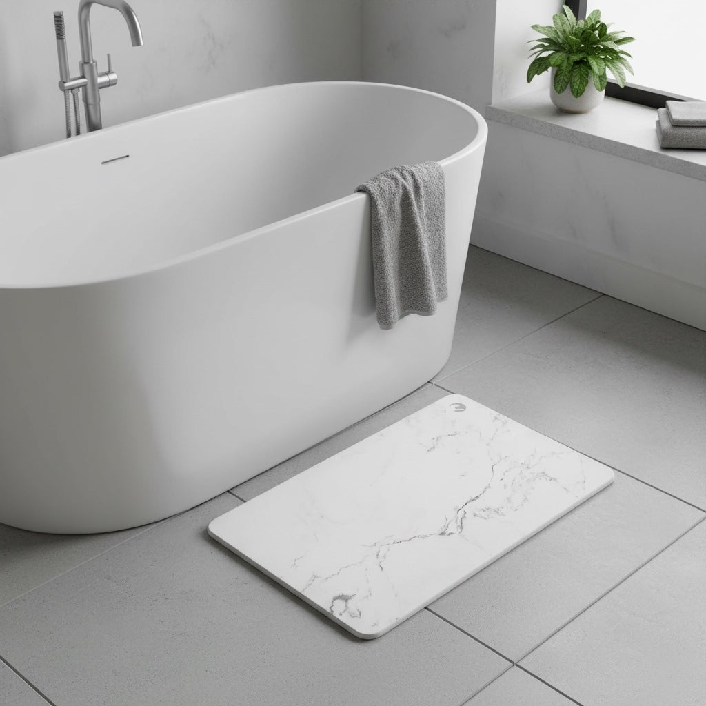 BATHROOM DIATOMITE MAT NON-SLIP QUICK-DRYING ABSORBENT RUG Manufacturer code CREMATMARSS