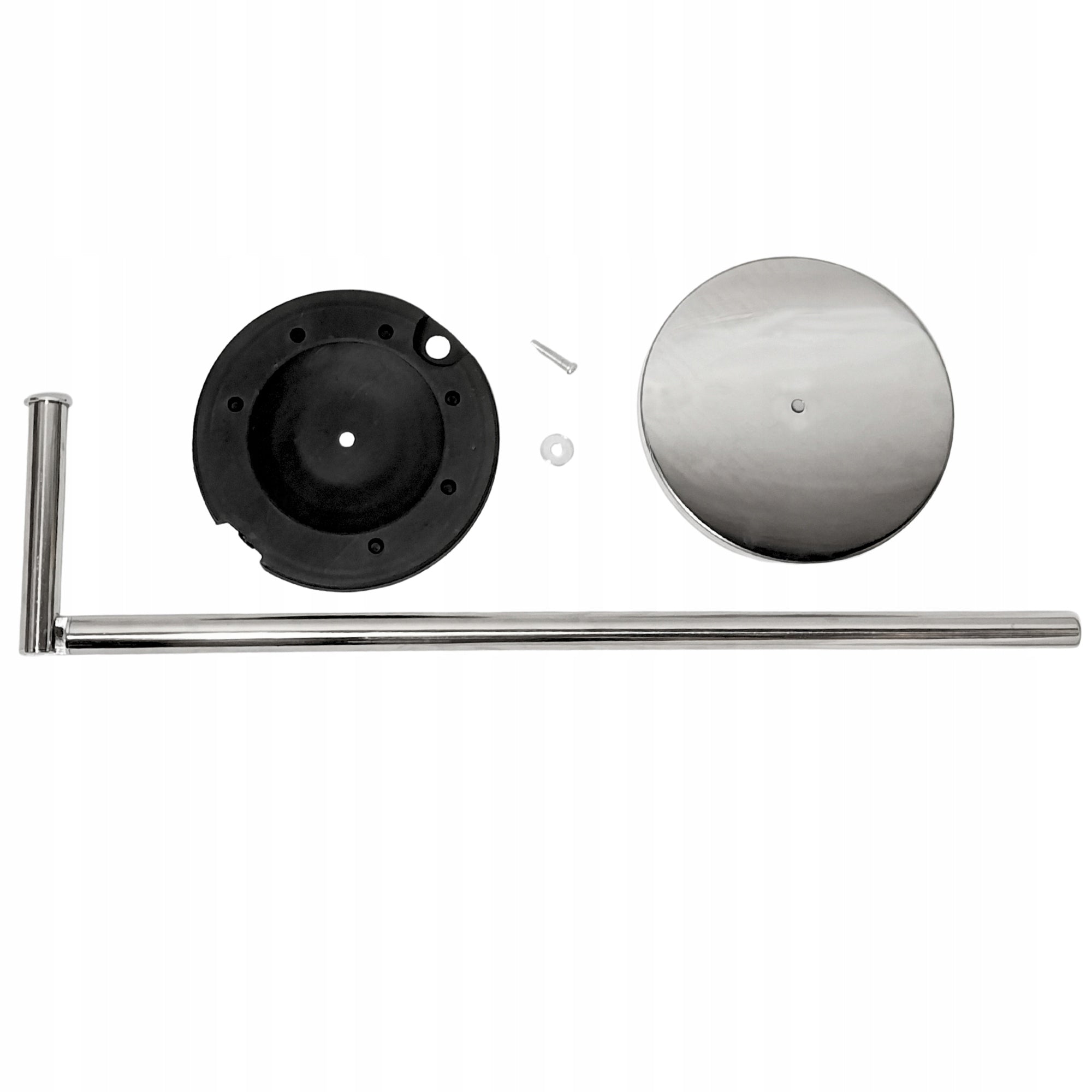 BATHROOM HANDLE STAND FOR 5 ROLLS TOILET PAPER CHROME WITHOUT DRILLING Manufacturer code WCAKC008