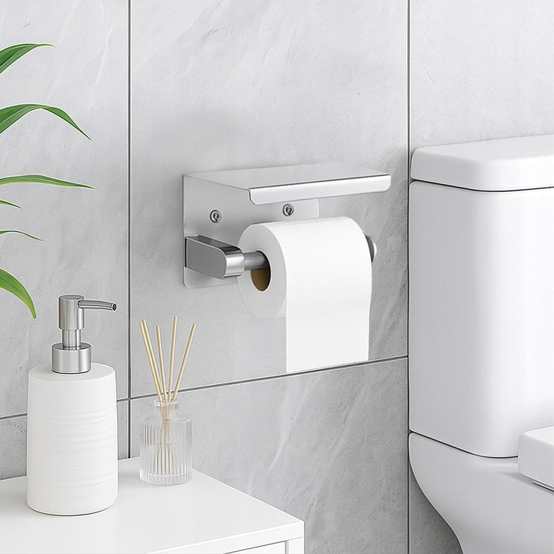BATHROOM HANGER HOLDER FOR TOILET PAPER CLARK-CH CHROME Packaging status original