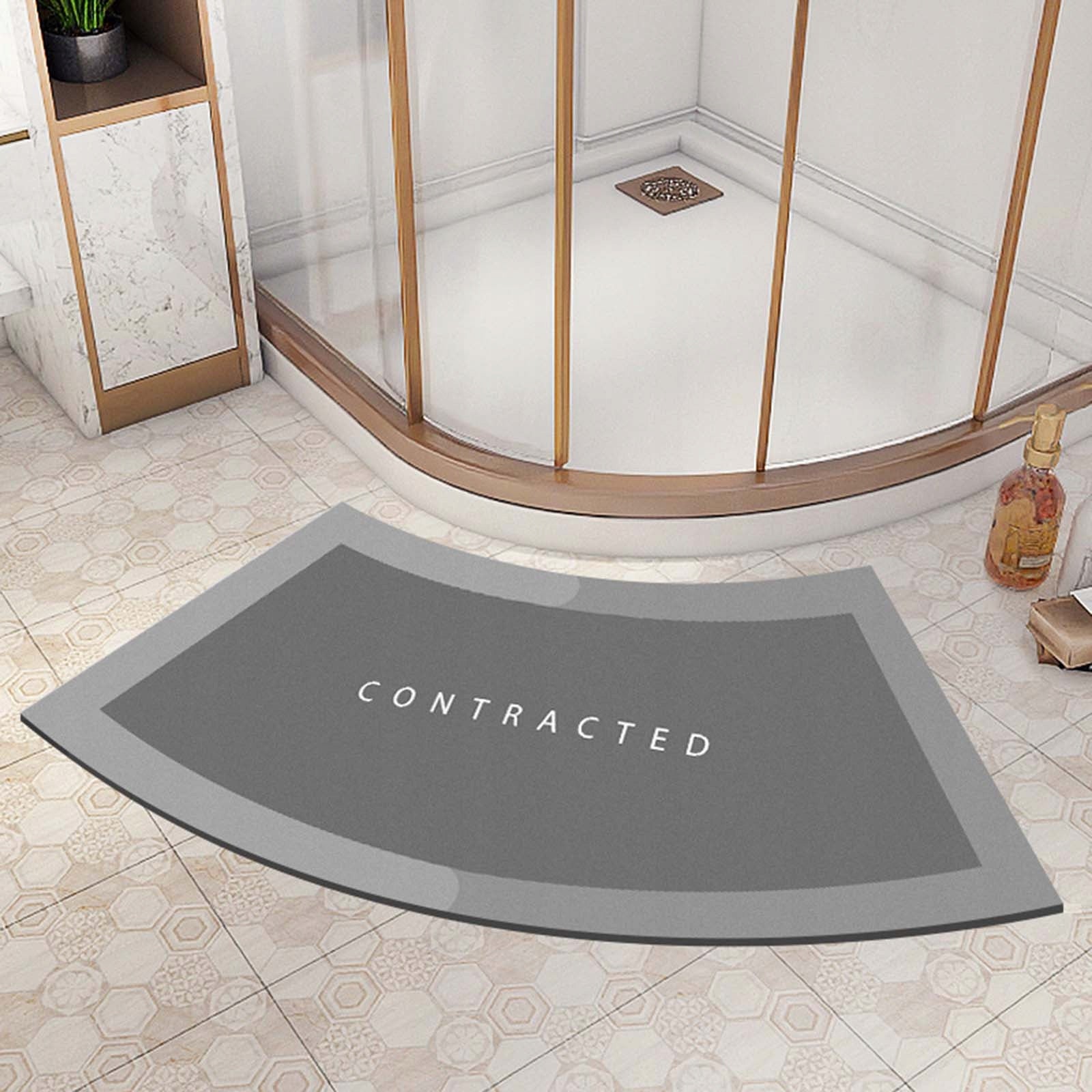 BATHROOM MAT NON-SLIP QUICK-DRYING BATHROOM RUG 45x100CM Brand no brand