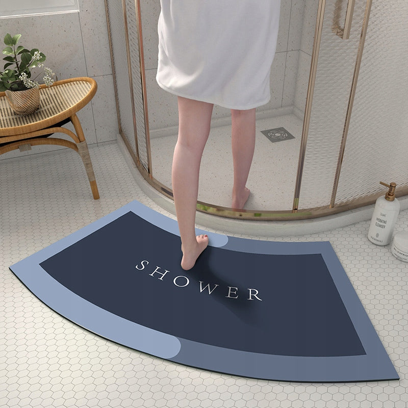 BATHROOM MAT NON-SLIP QUICK-DRYING BATHROOM RUG 45x100CM Product width 45 cm