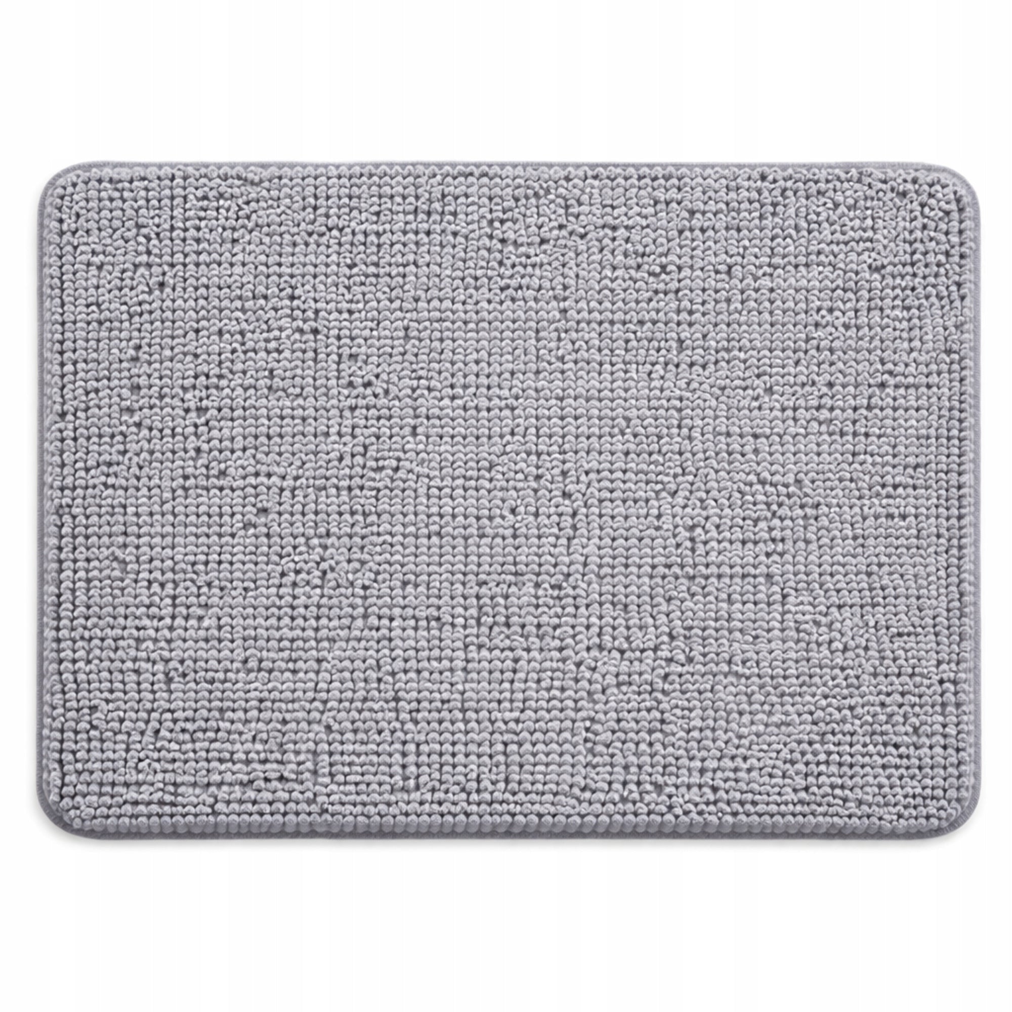 BATHROOM MAT NON-SLIP SOFT ABSORBENT LARGE GREY 50x80 cm Manufacturer code DYWANIK002