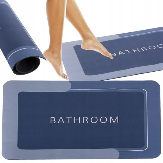BATHROOM MAT QUICK DRYING NON-SLIP ABSORBENT RUG FOR BATHROOM