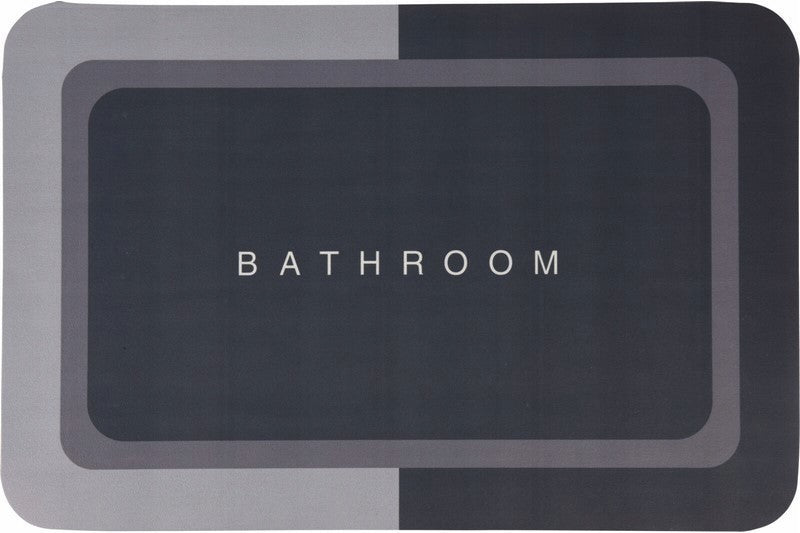 BATHROOM MAT QUICK-DRYING NON-SLIP BATHROOM ABSORBENT RUG Length 60 cm