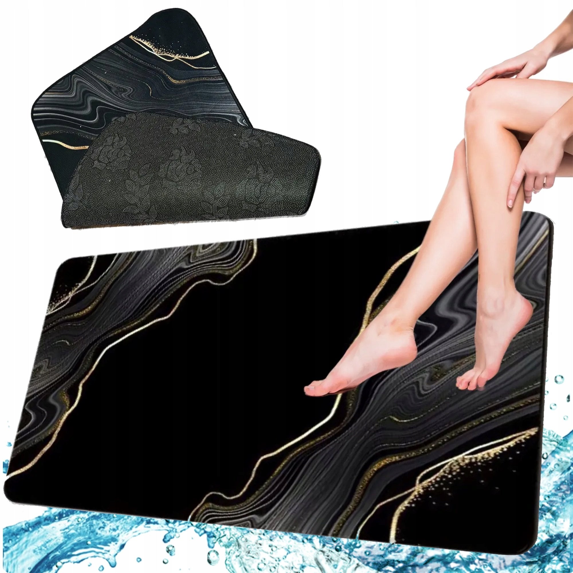 BATHROOM MAT QUICK DRYING RUG CARPET ABSORBENT SHOWER BATHTUB 50x80