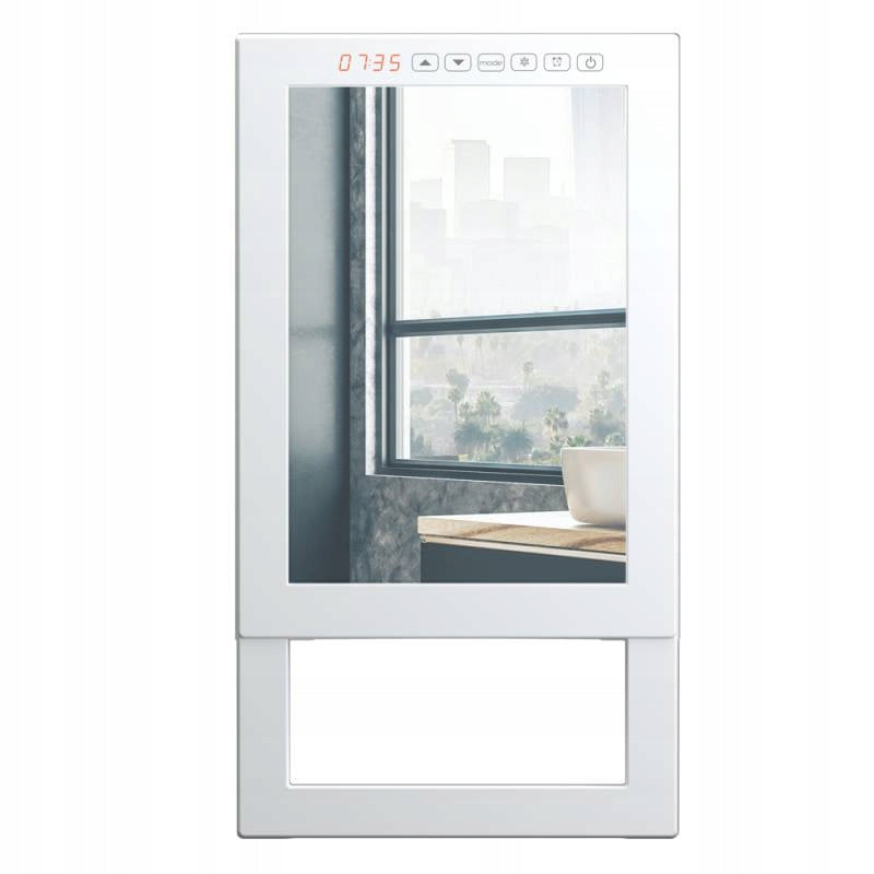 BATHROOM RADIATOR WITH MIRROR QUADRO VISIO 1800W