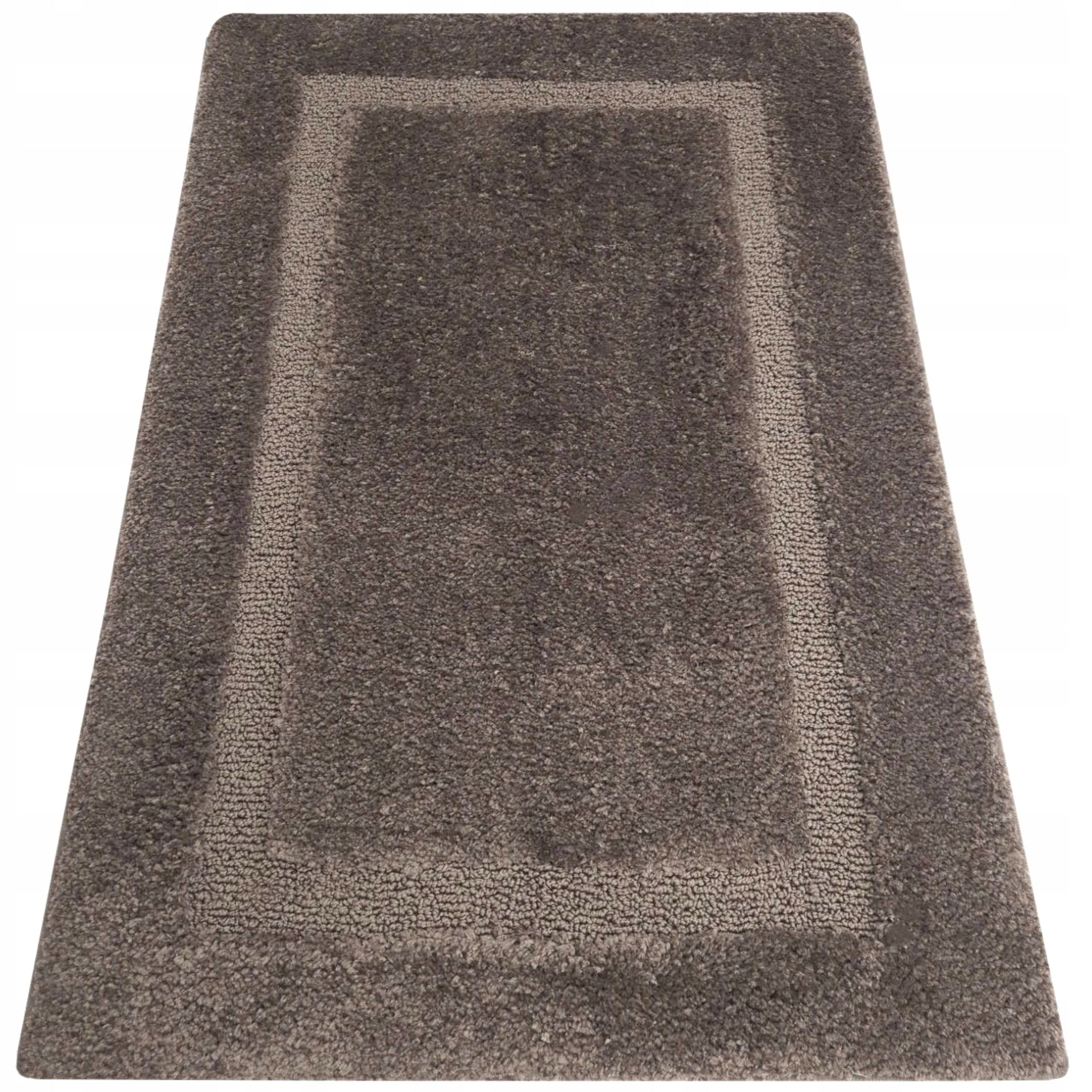 BATHROOM RUG BEIGE 50x80 NON-SLIP SOFT FOR BATHROOM TAUPE Manufacturer code OXIDE - DYWANIK SOFTLUX 50X80 TAUPE