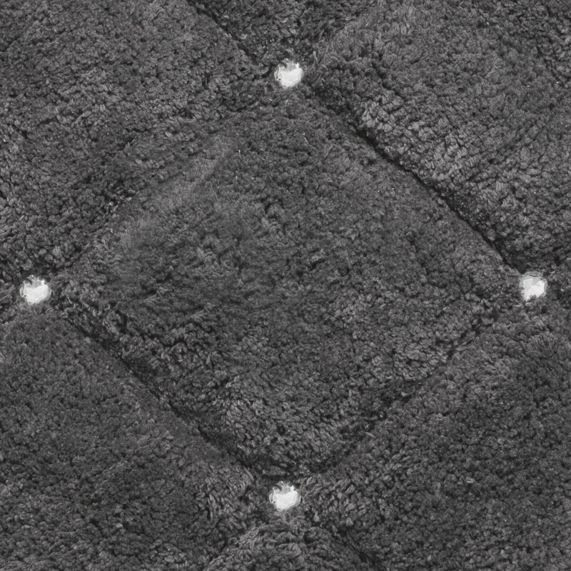BATHROOM RUG CHIC2 GEOMETRIC PATTERN 60X90 STEEL Product width 60 cm