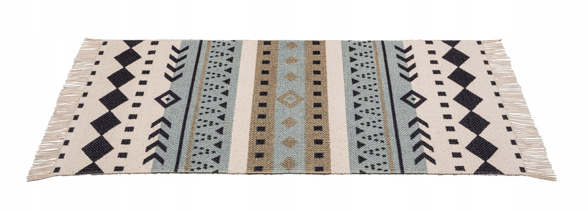 BATHROOM RUG COTTON 50 X 80 CM NON-SLIP LARGE-COLORED Thickness 5 mm