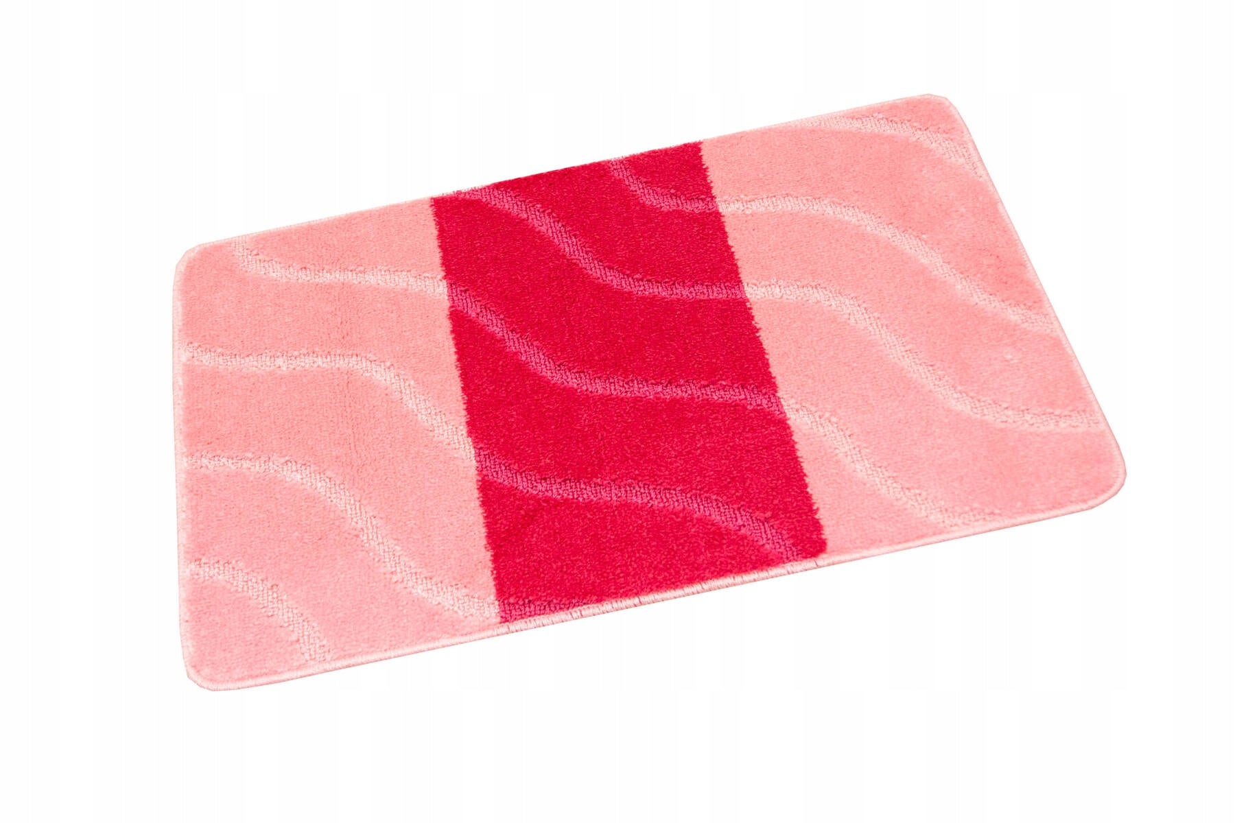 BATHROOM RUG FIORI PINK FOR WASHING NON-SLIP 50x80 cm Manufacturer code fiori pink1cz