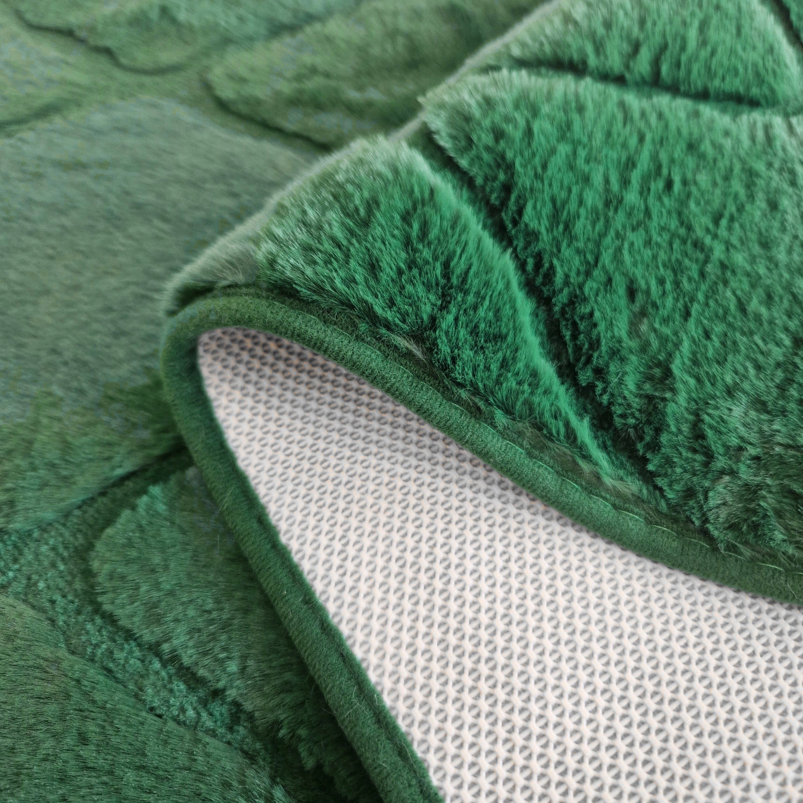 BATHROOM RUG GREEN SOFT BATHROOM RUG NON-SLIP 45x75 Brand Oxide