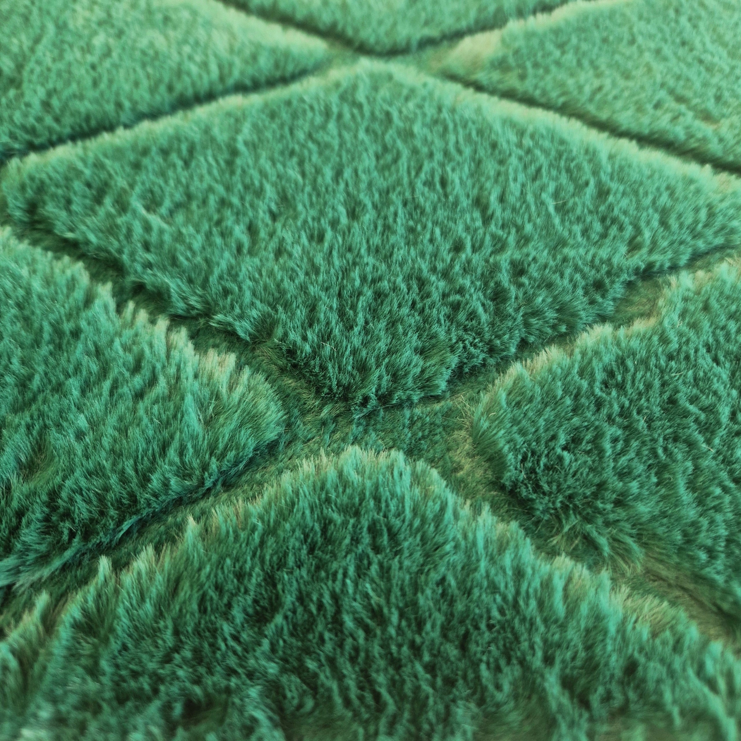 BATHROOM RUG GREEN SOFT BATHROOM RUG NON-SLIP 45x75 Length 75 cm