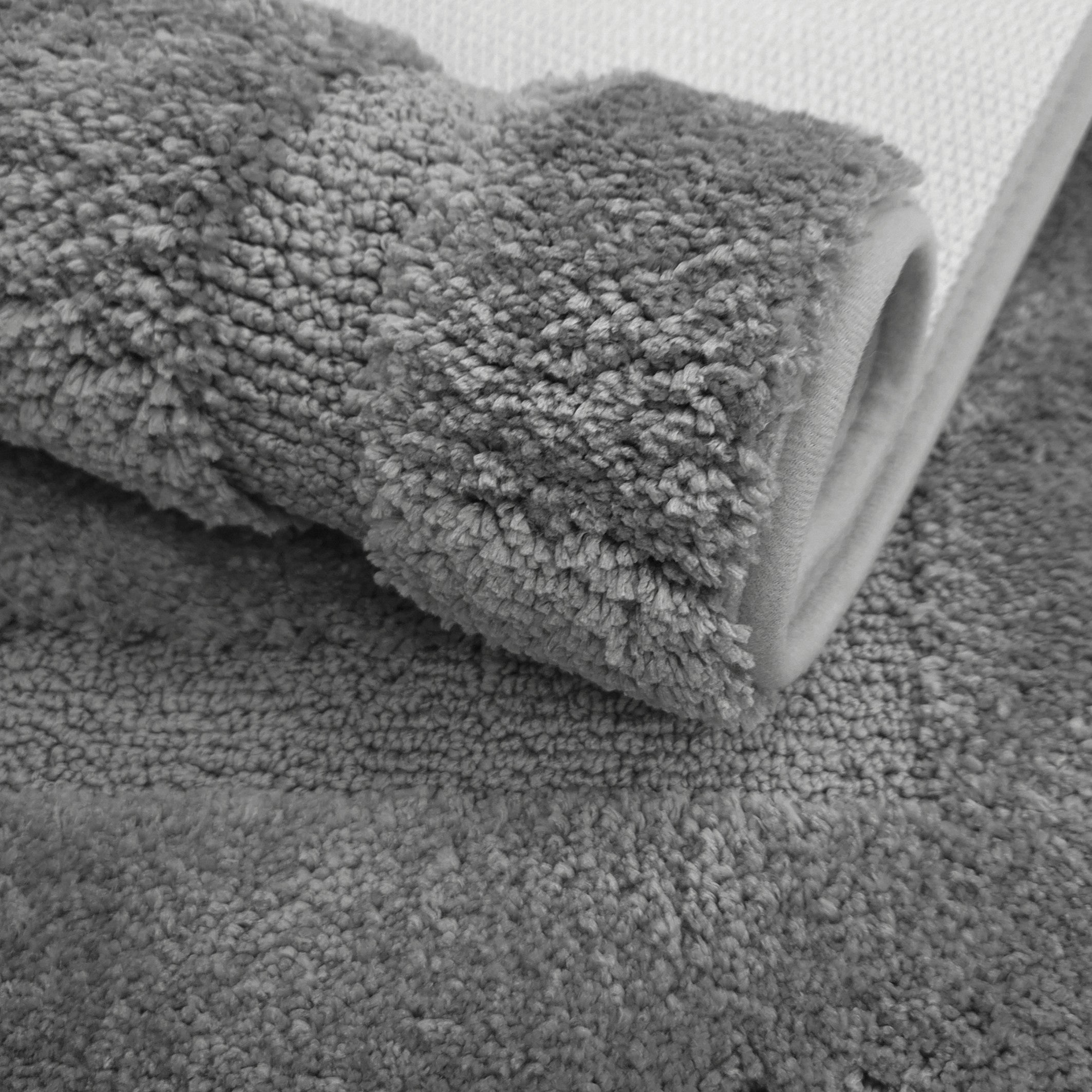 BATHROOM RUG GREY 50x80 NON-SLIP SOFT FOR BATHROOM GREY Brand Nestor