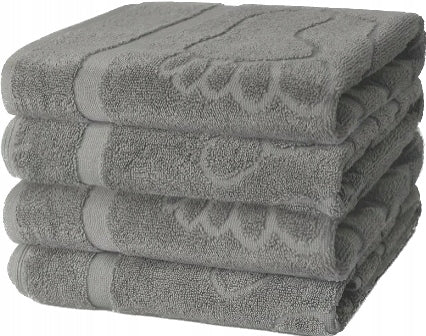 BATHROOM RUG HOTEL FOOT 50x70 650g GREY Packaging status original