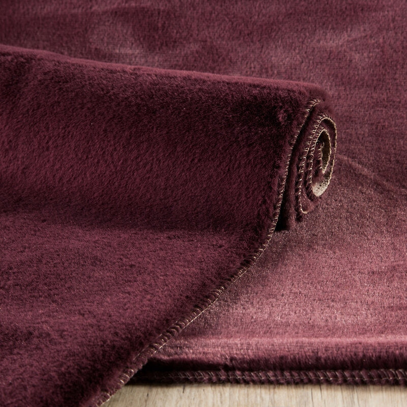 BATHROOM RUG MARCELO 50X70 BURGUNDY Length 70 cm