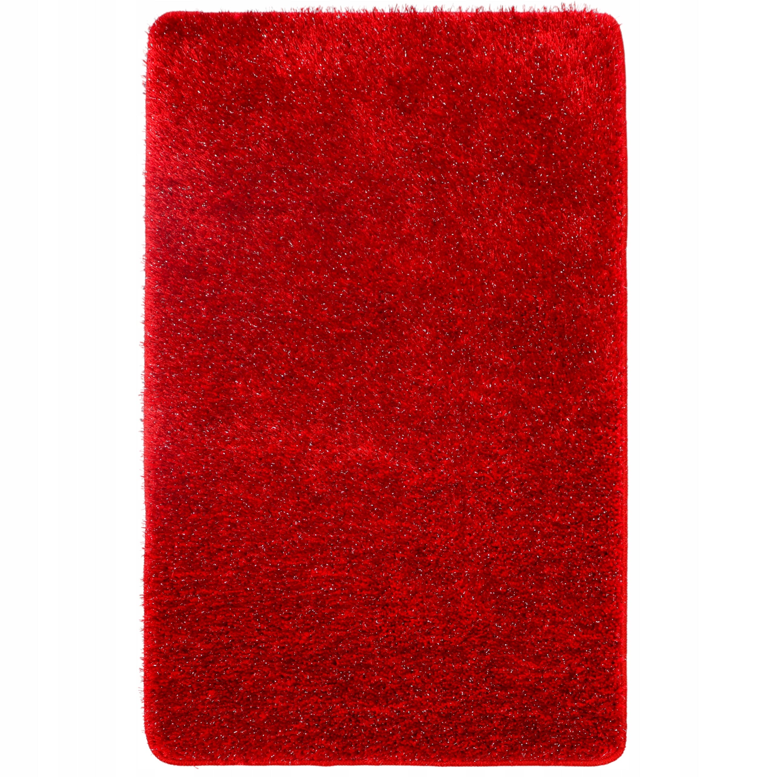 BATHROOM RUG NON-SLIP 50x80 RED THICK SOFT BURGUNDY 3D EAN (GTIN) 5906700095900